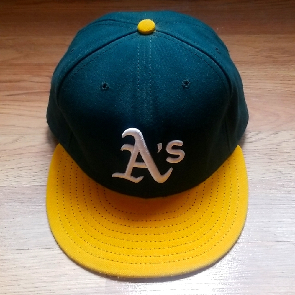New Era Oakland Athletics fitted hat 7 1/2